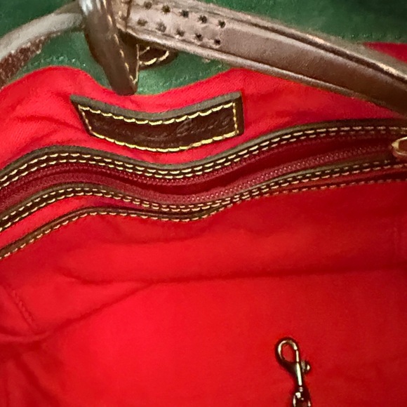 Dooney & Bourke Chestnut Leather Buckley Bag - Picture 7 of 11